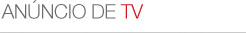 Anúncio de TV