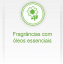 Fragrâncias com óleos essenciais