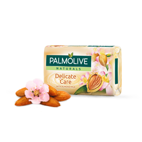Barra de Sabonete Cuidado Delicado de Amêndoa Palmolive Naturals