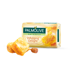 Palmolive Naturals - Barra de Sabonete de Leite & Mel