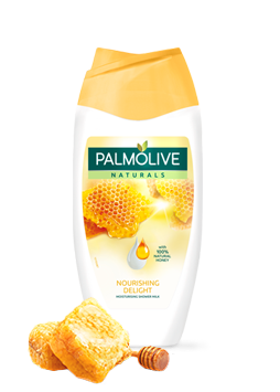Gel de Banho e Duche de Mel e Leite Palmolive Naturals Nourishing Delight